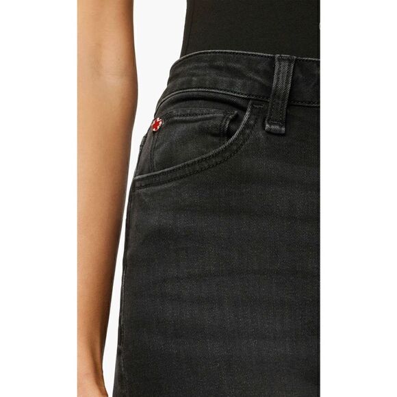 Hudson Black Heidi Rogue High-Rise Flare Nebula Jeans - Picture 6 of 16